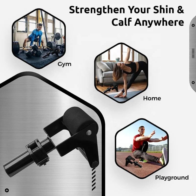 Commercial Dumbbell Barbell Single Leg Trainer Ankle Shin Strength Equipment Plate Loaded Machines for Leg Lifting