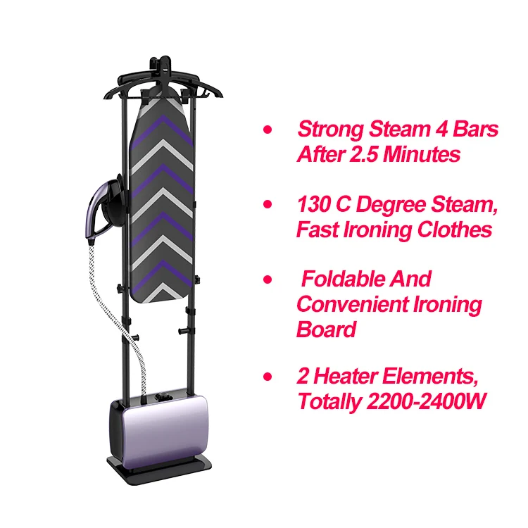 Support Sample Adjustable Function Happy Home Handheld Hanging Clothes Steam Iron garment steamer portable