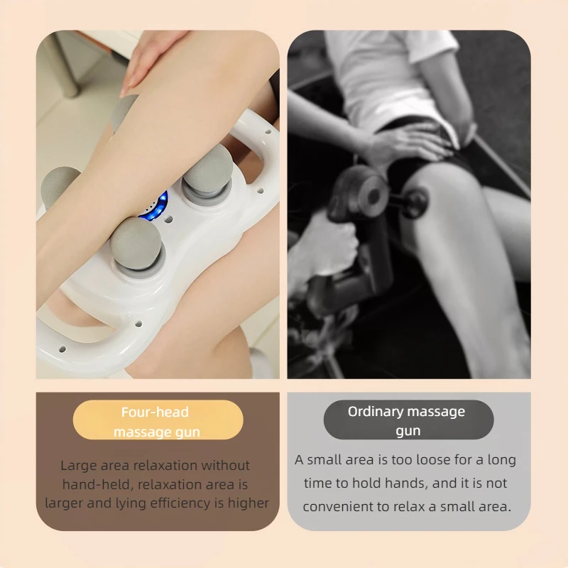 Professional 2024 Mini Massage Gun with 4 Small Muscle Relaxation Heads Product