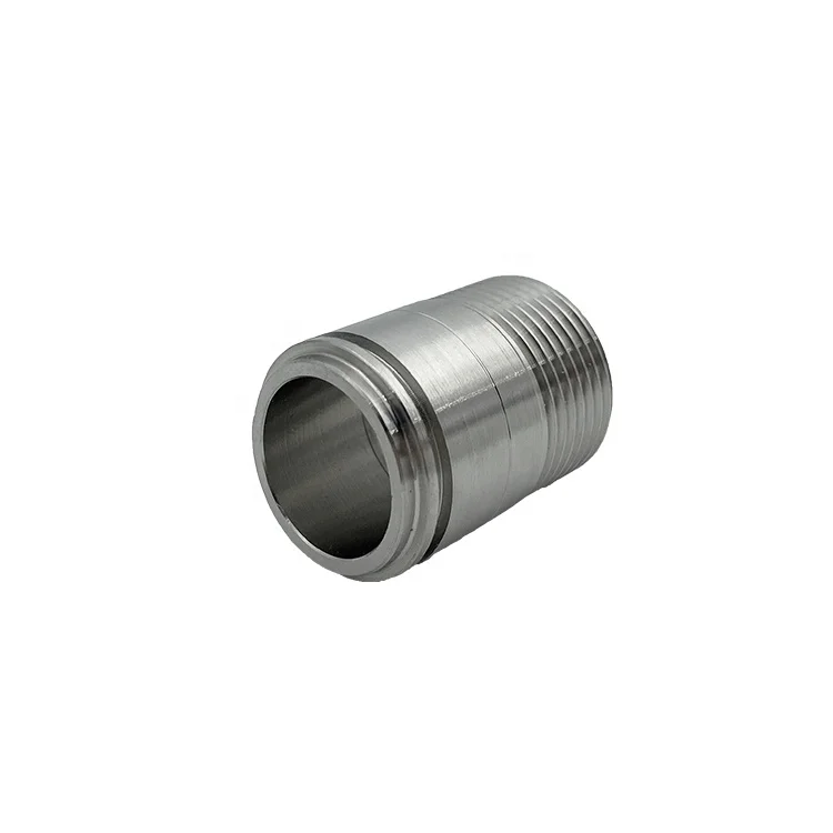 Chinese manufacturer factory sale 304 316 stainless steel pipe nipple pipe fitting