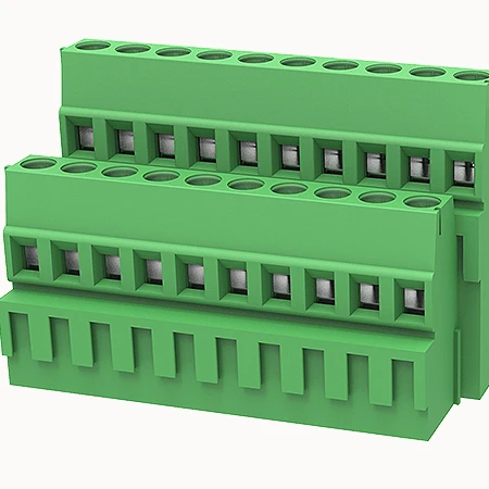 5.0mm Pcb terminal blocks 20 pins barrier screw plug in PCB terminal block connector