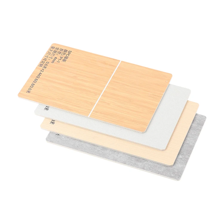 SPC Wall Panel for Hotel Bathroom seamless board Integrated Wall Panel for Indoor Decoration