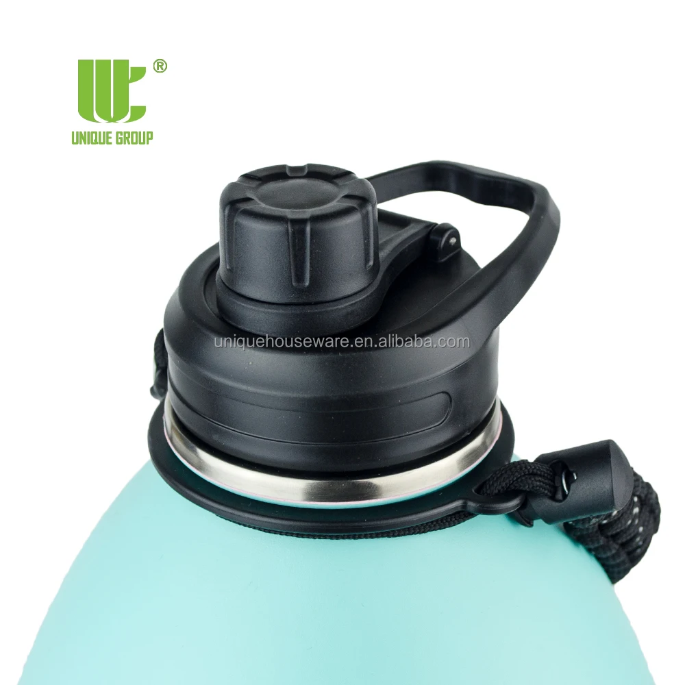 Unique Group One Gallon 128oz Vacuum Insulated Jug Insulated Beer Growler 18/8 Food Grade Stainless Steel Water Bottle