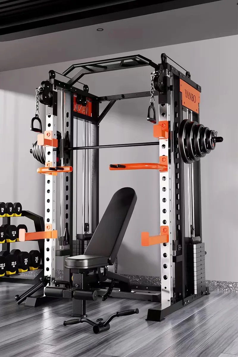 High Quality Smith Machine Comprehensive Training Fitness Equipment Home Gym Multifunctional Squat Rack