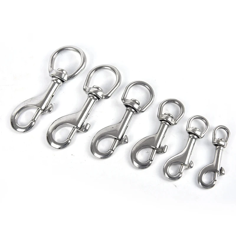 Scuba Diving Stainless Steel Quick Carabiner Swivel Eye Bolt