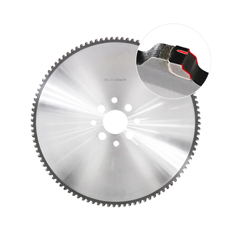Industrial Grade TCT Circular Cermet Cold Saw Blade for Tough Steel Solid Pipes and Tube Cutting