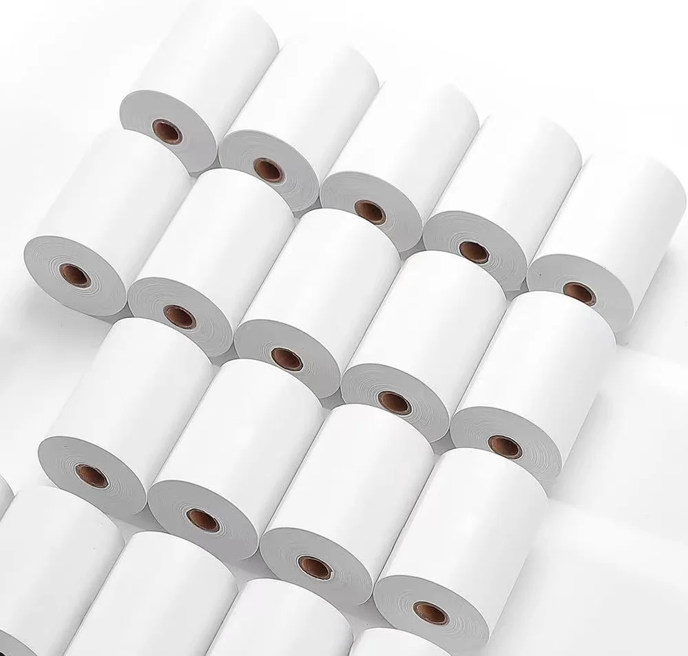 57*50mm 57*38mm 80*50mm Premium Quality Thermal Paper Roll Cash Register Paper Receipt Offset Printing Roll Cheap Price