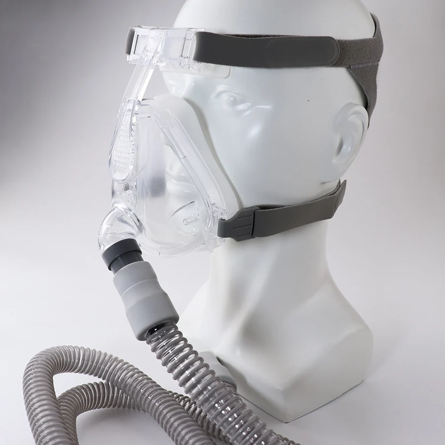 New Hot Sale Sleep Apnea Full Face CPAP Mask for CPAP Machine With Hose Headgear