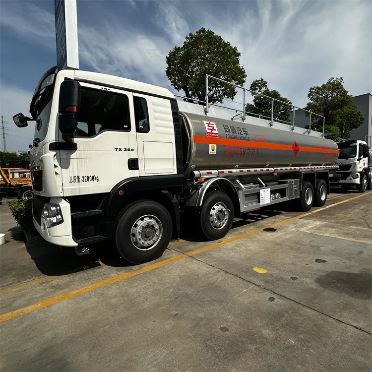 Fuel Tank Truck Efficient Delivery of Liquid Fuels Durable and Versatile Tanker Trucks