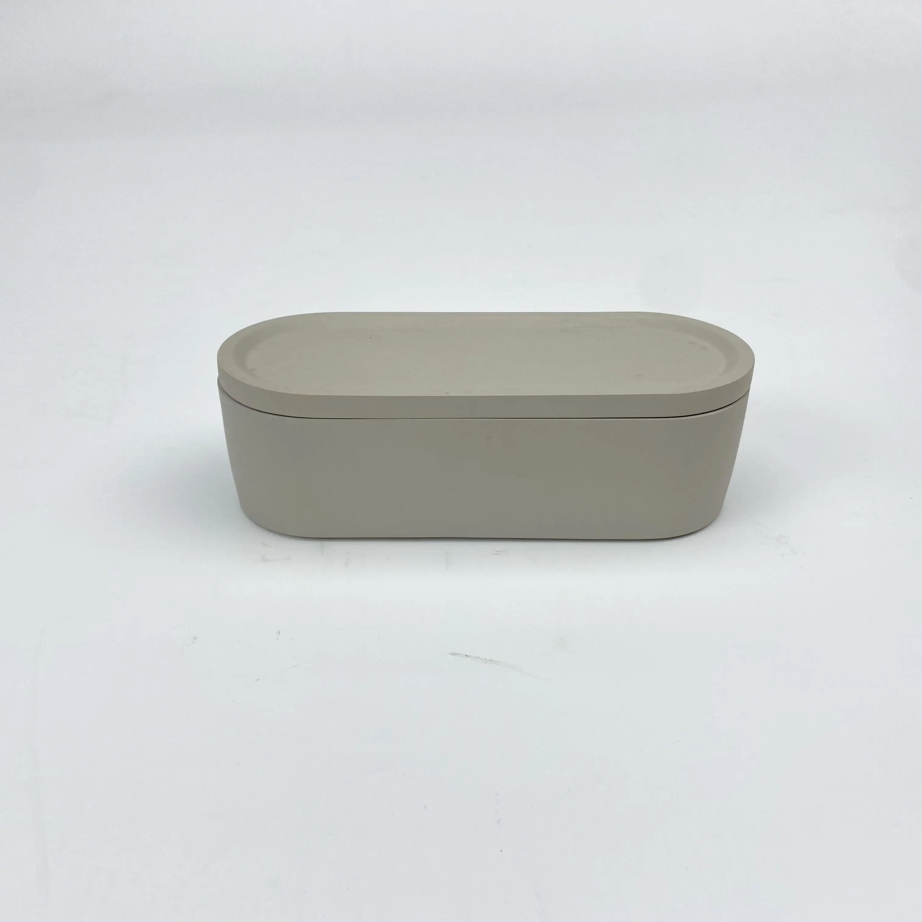 Transparent concrete  Home Colored Cube cement  Jewelry Storage Box