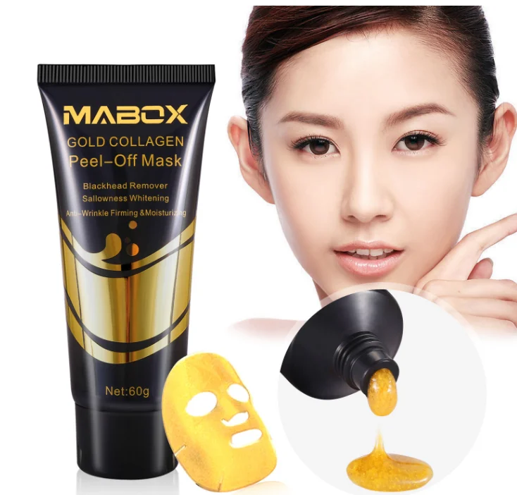 Оптовая продажа Золотой Коллаген средство для удаления черных точек на лице крем лица против