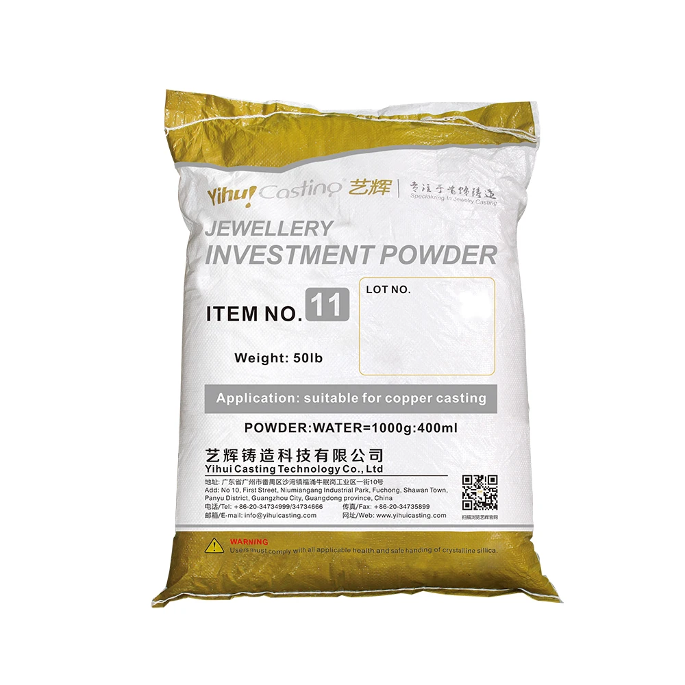 YihuiCasting Investment Powder for Jewelry Lost Wax Casting Sale Gold Silver Copper