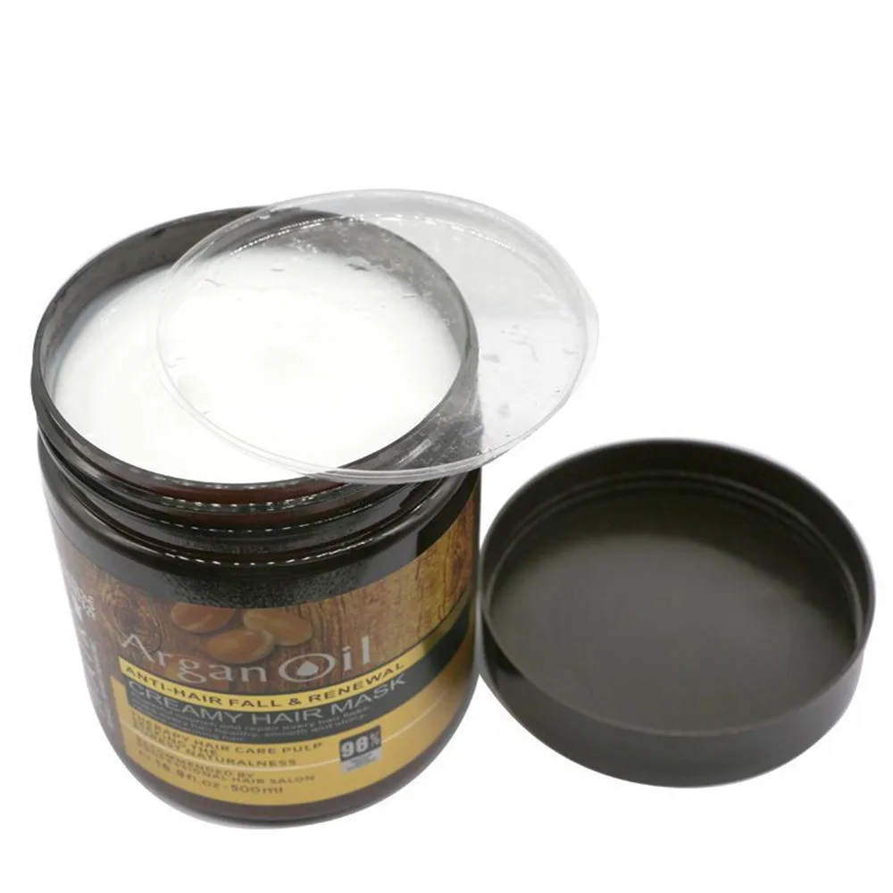 SUCCSION Hair Care Products Deep Conditioner Anti-Frizz Nourishing Moisturizing Organic Argan Oil  Hair Mask