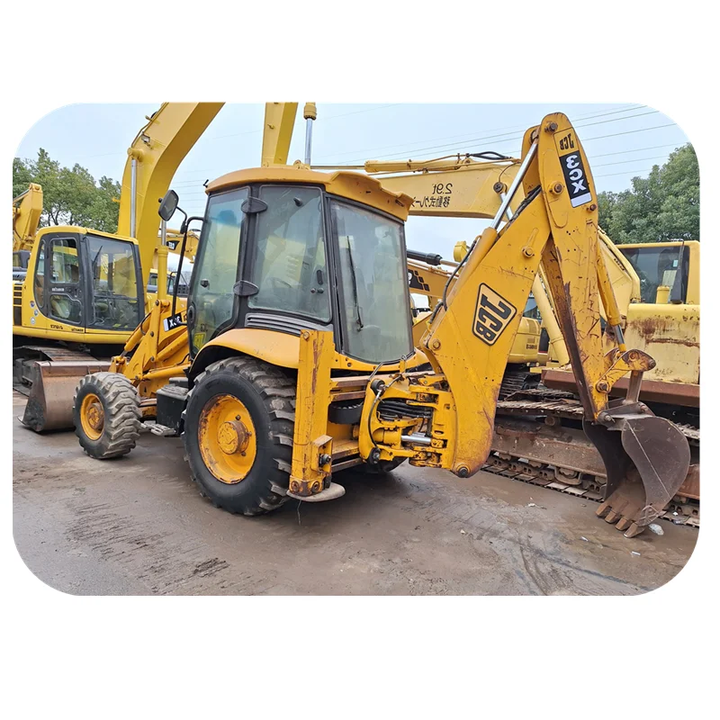 Backhoe Loader with Good Condition Used Backhoe Loader original Used JCB 4CX arm Tractors Agricultural Machinery farm equipment