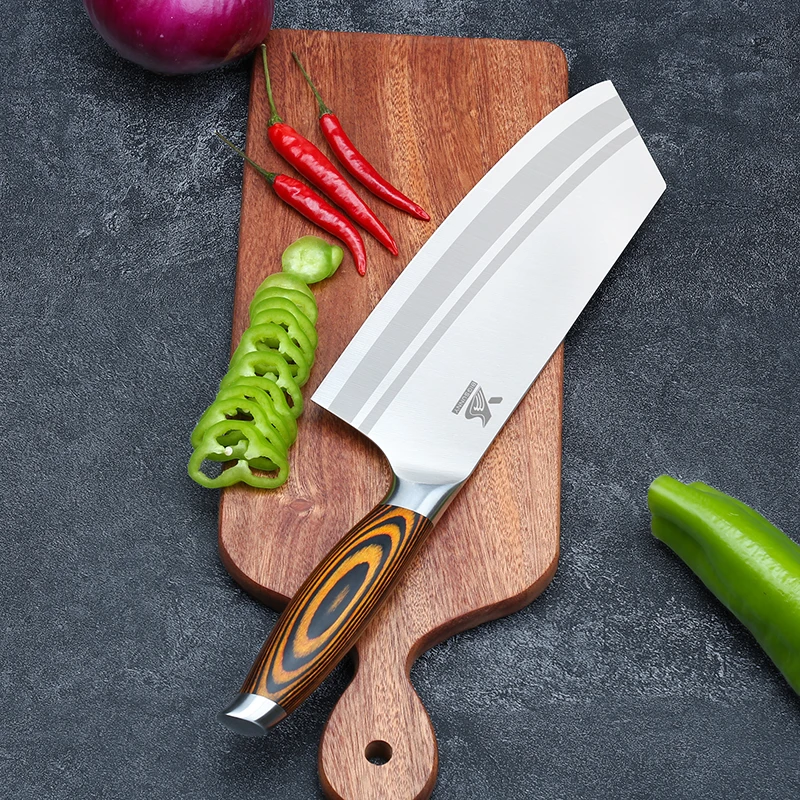 
New style chinese nakiri knife set for kitchen 