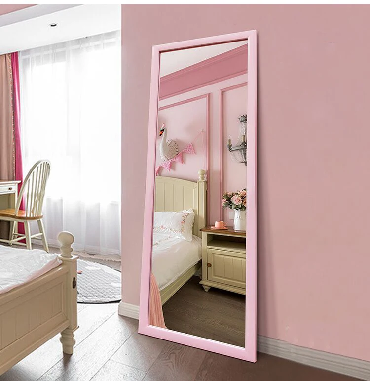 Large Black Modern Design Big Dress Wall Mirror Black Framed Mirror with Wall Hanging Fixings