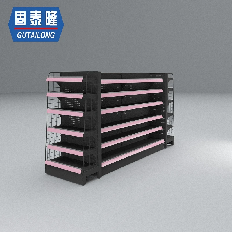 Modern retail shop gondola shelving system grocery store display units shelving for sale