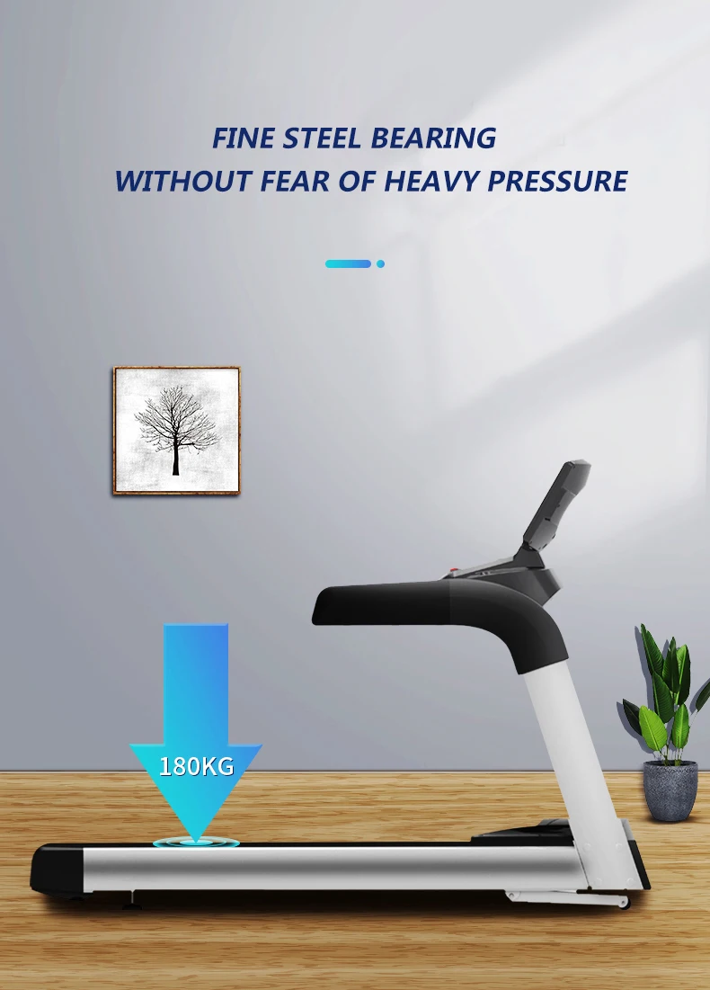 Home Gym Running Machine Fitness Equipment Exercise Walking Machine Manual Treadmill For Leg Strength