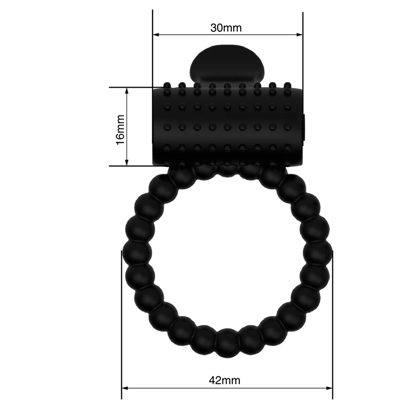 Strong Vibration Cock Penis Ring Vibrator Silicone Tongue Rubber Male Products Delay Ejaculation Cock Ring For Men Adult Sex Toy