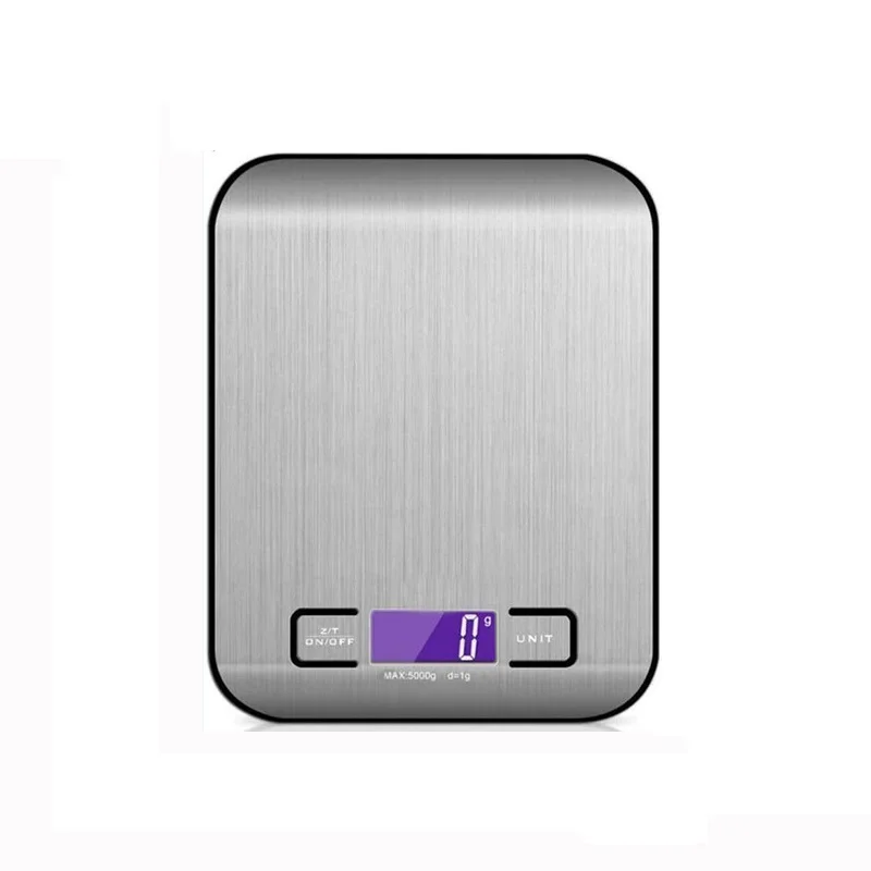 HuaMJ Wholesale Home Stainless Steel 5Kg 10Kg Food Baking Weighing Digital Electronic Kitchen Scale