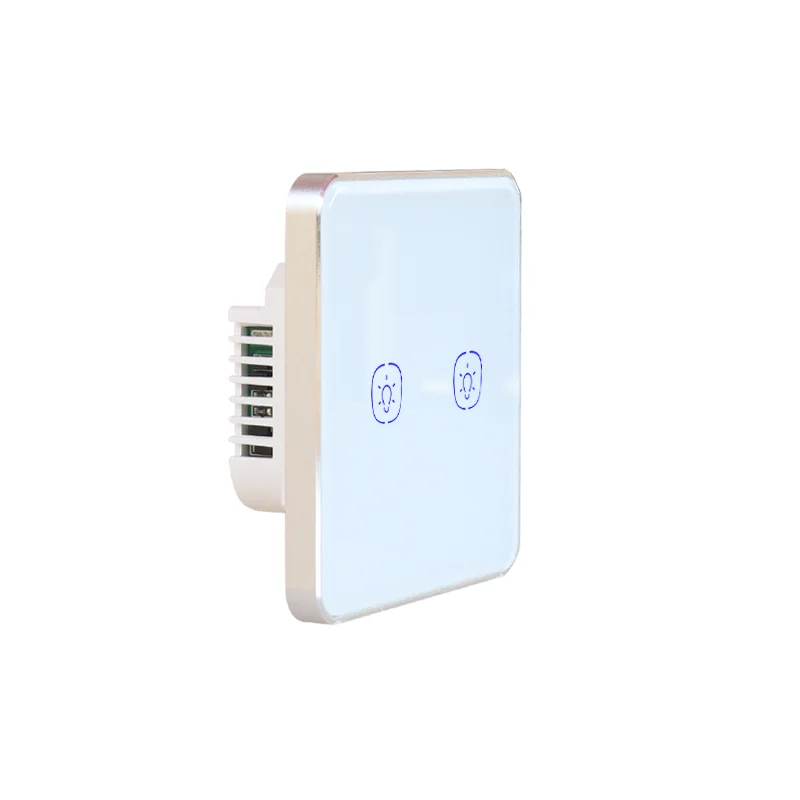 Zigbee Tuya Smart Home EU Relay Single or Dual Control N+L line  Touch Switch  Waterproof  APP Remote Control