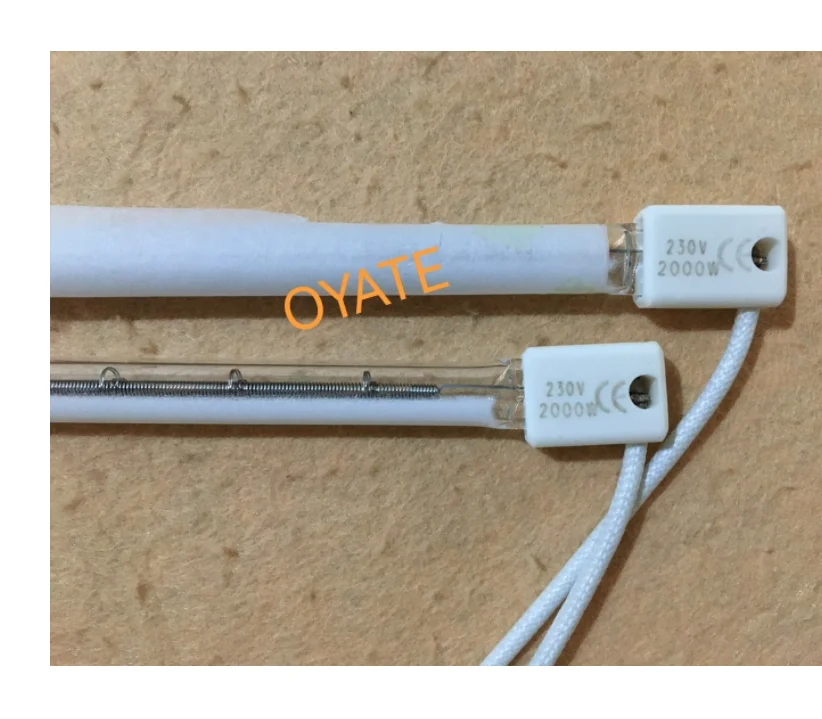 3000w OYATE IR lamps shortwave infrared heating lamp ir lamps for Semi-automatic bottle blowing machine