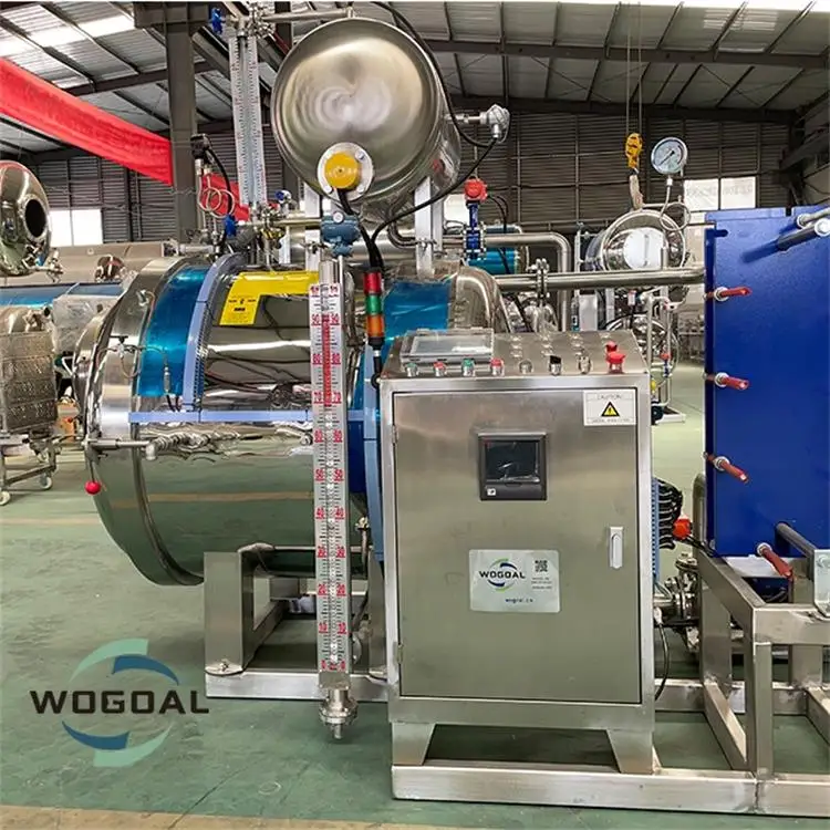 WOGOAL Factory directly pilot retort for food test processing sterilizer/ retort autoclave Experimental use