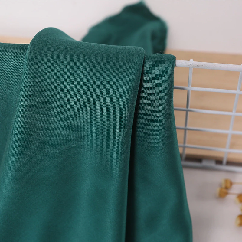 Pleated satin fabric/crinkled satin fabric for hometextile fashion cloth