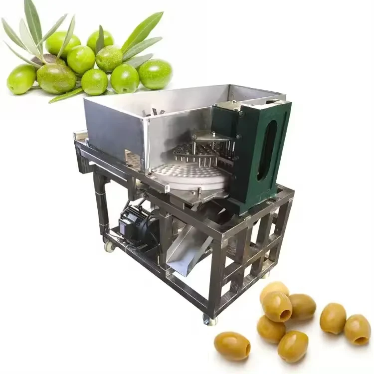 Industrial Olive Pit Pitter Pitting Removing Extracting Machine Dates Plum Peach Apple Prune Dried Apricot Core Cutting Remover