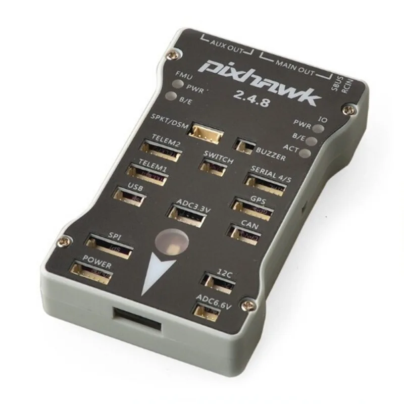 PIXHAWK PX4 2.4.8 управление полетом PIX полный комплект Полетный контроллер + M8N GPS передача данных для радиоуправляемого дрона вертолета F450 F550