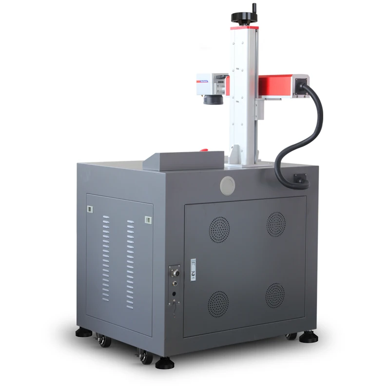 JPT LP 20W 30W 50W fiber laser marking machine with ezcad2 compatible with lighburn