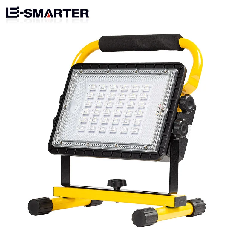 Outdoor Powerbank Solar 4 Light Mode 20800Mah Battery Rechargeable Cob Magnetic Slim Car Work Light Led Worklight