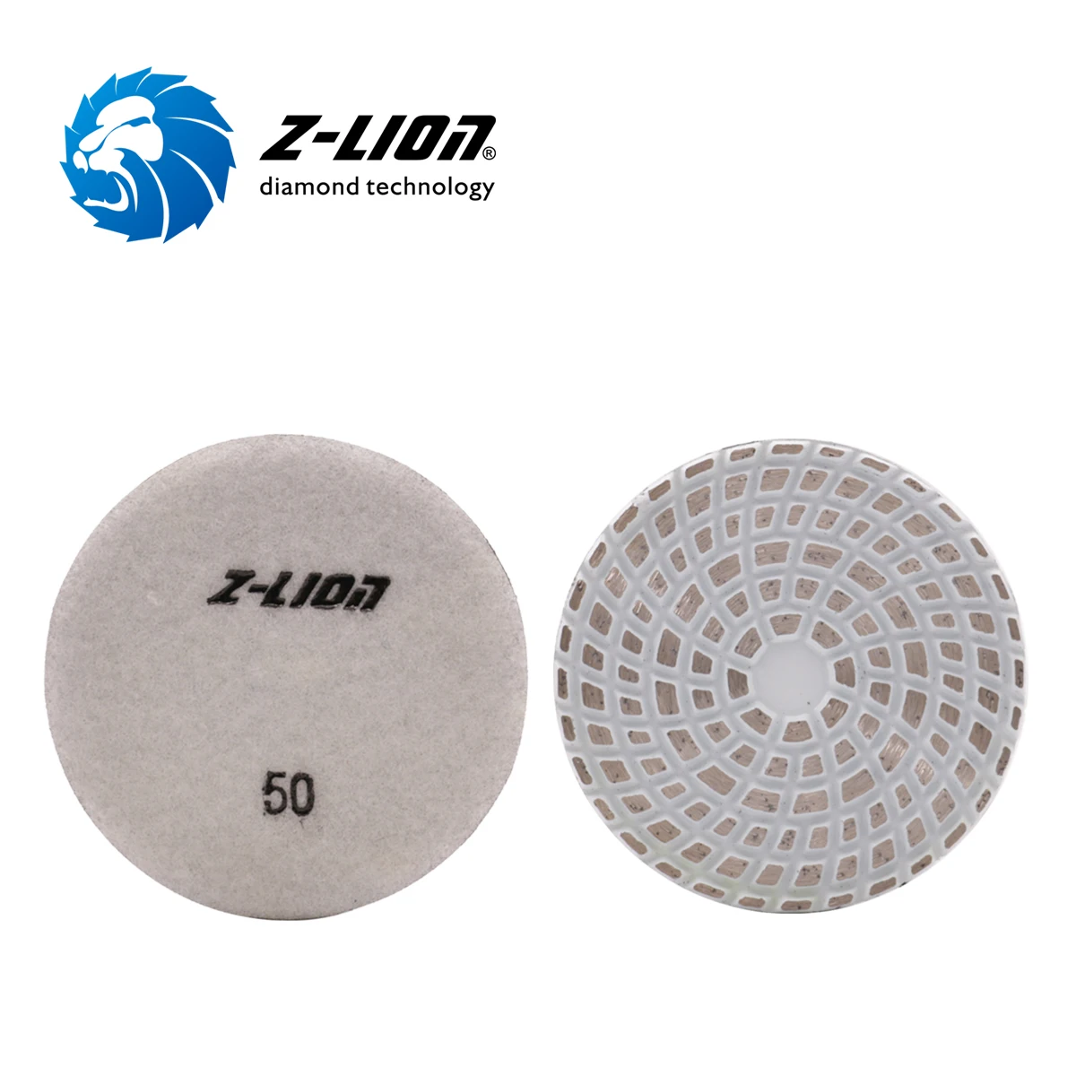 Marble Floor Restoration Diamond Turbo Metal Grinding Pad for Power Trowel Wet Polishing
