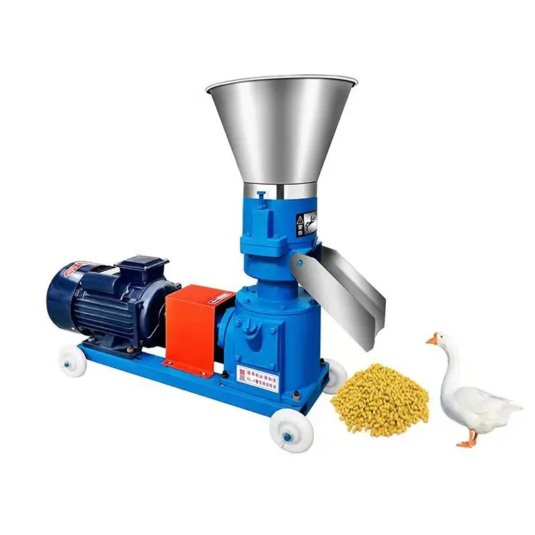 Multiple grinding disc sizes feed pellet machine chicken feed pellet machine farm for home automatic feed pellet making machine