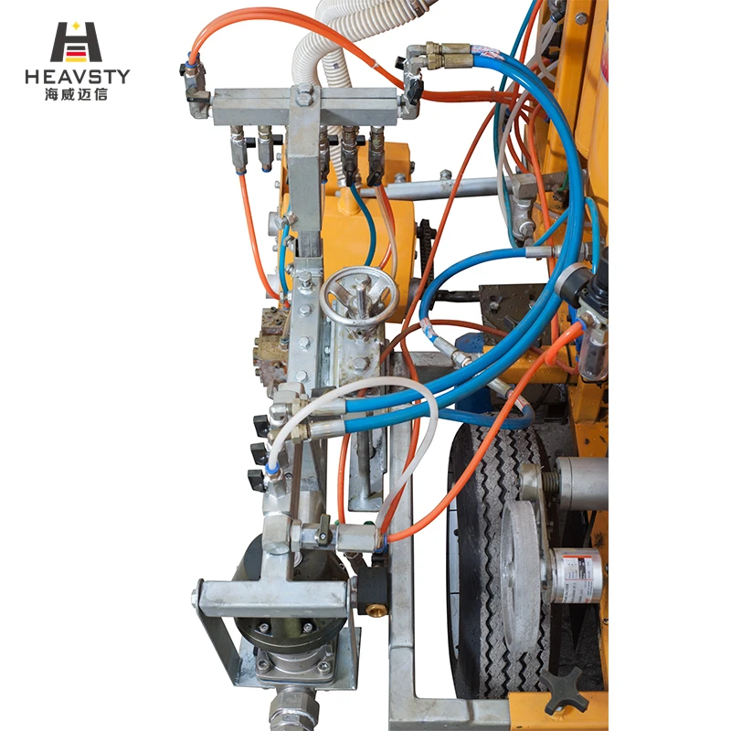 Heavsty Hand Push Cold Plastic MMA 98:2 Two Component Road Marking Machine Apply for Spot Dot Line Painting