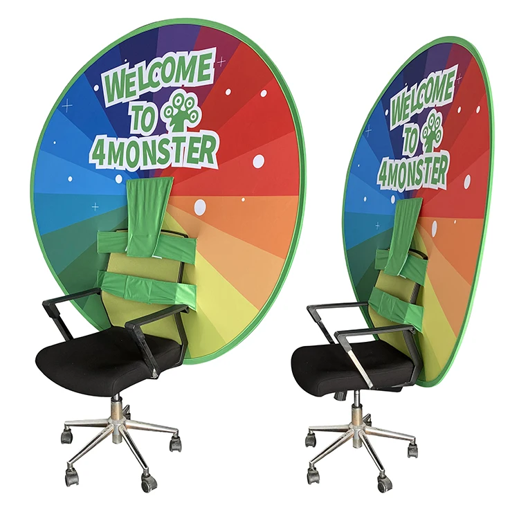 New Creative arrival backdrop portable virtual chair backdrop green screen background for Video Chats, Zoom, Skype, Video Calls