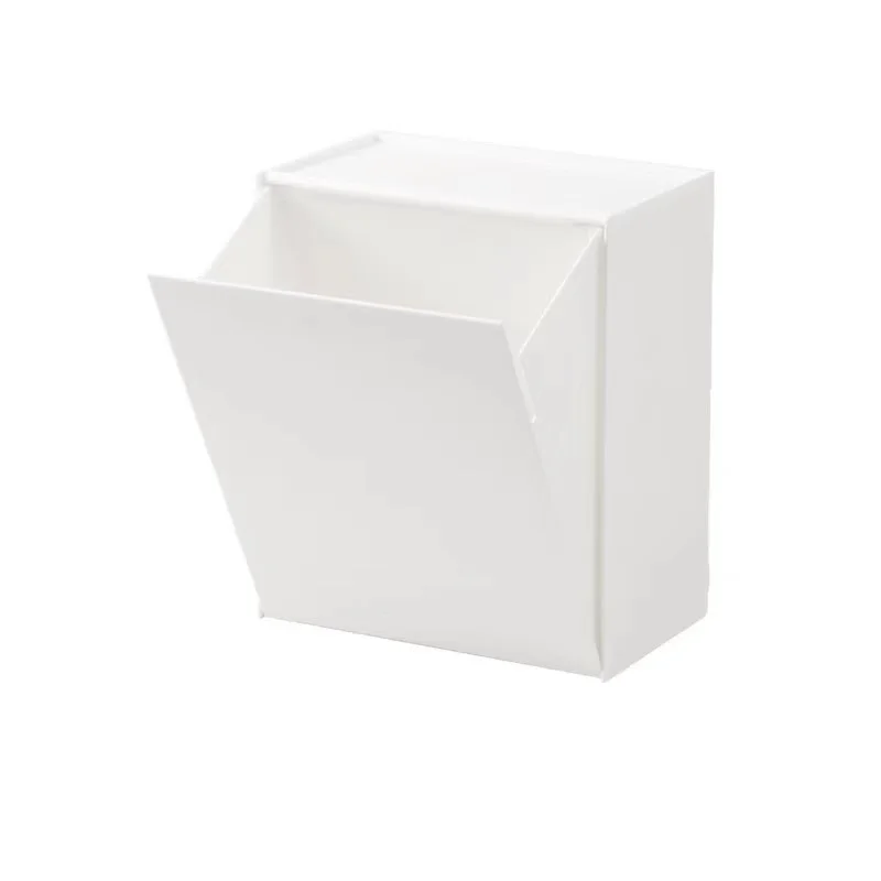 Cosmetic Storage Cabinet Storage Box Paper Towel Dispenser for Bedroom Living Room grey