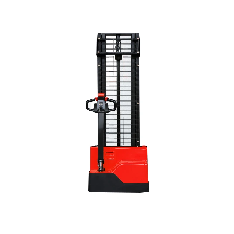 Electric pallet stacker forklift 2000kg 1.5ton hydraulic lifting semi electric stacker