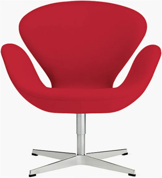 H333 Simple Sofa Internet Celebrity Design Italian Style Light Luxury Swan salon/ hotel public waiting chair