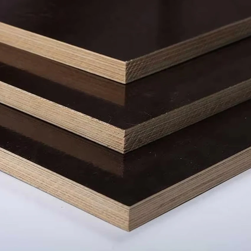 Apolloxy MFG F17 Formply 3X6 4X8 Feet Shuttering Plywood Red Building Template Black Film Faced Plywood For Concrete