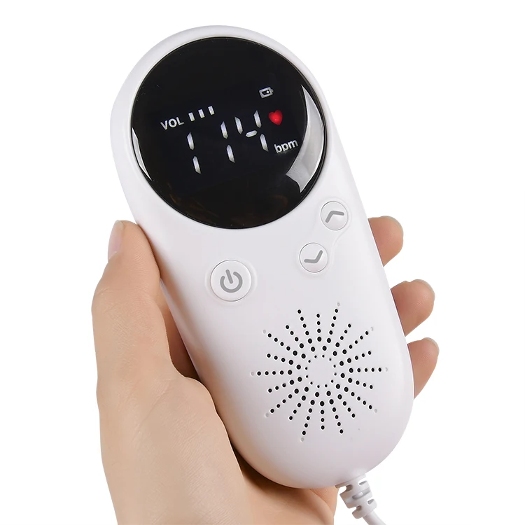 Hot selling fetal doppler portable durable pocket babying ultrasound