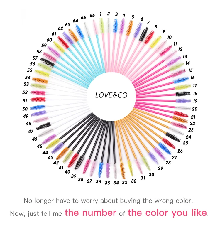 Оптовая продажа нейлоновая косметика для наращивания ресниц одноразовая тушь