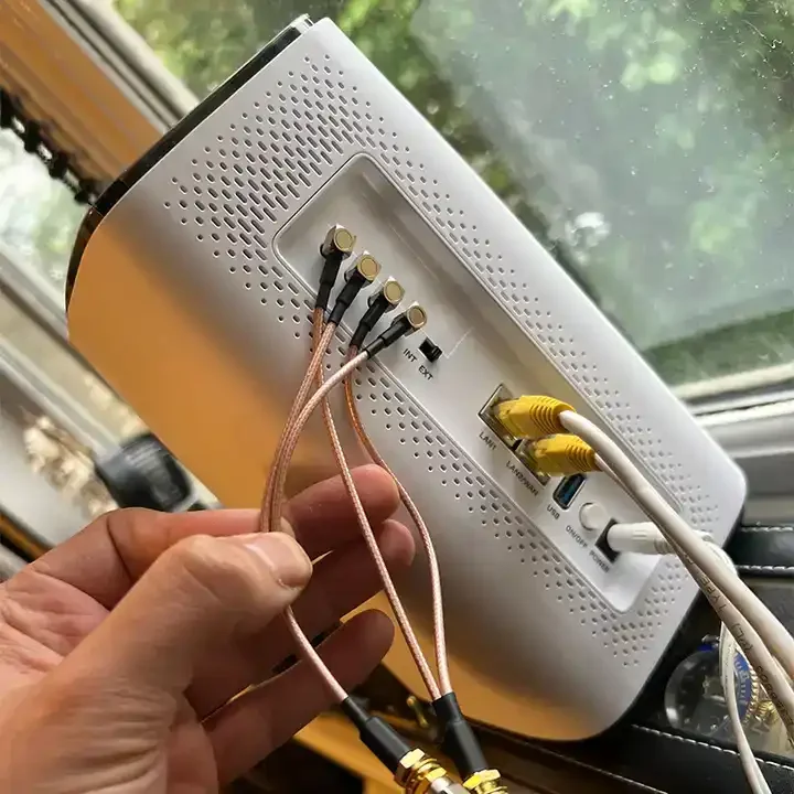 Unlocked ZYXEL NR5103E 5G WIFI 6 + Mesh Router 4.7Gbps NSA/SA 4*4 MIMO Home Office 5G 4G LTE CAT19 1.6Gbps SIM Modem CPE Router