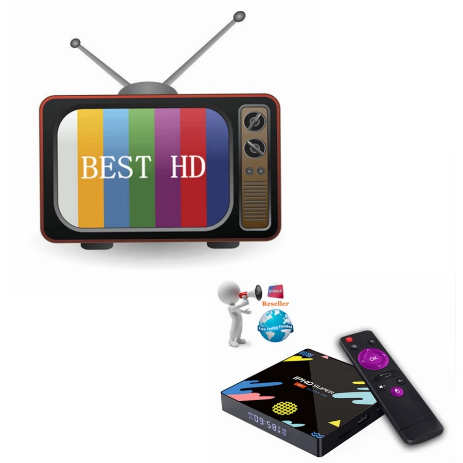 iptv android tv box free m3u test Smart  Best Android TV Box 4K box