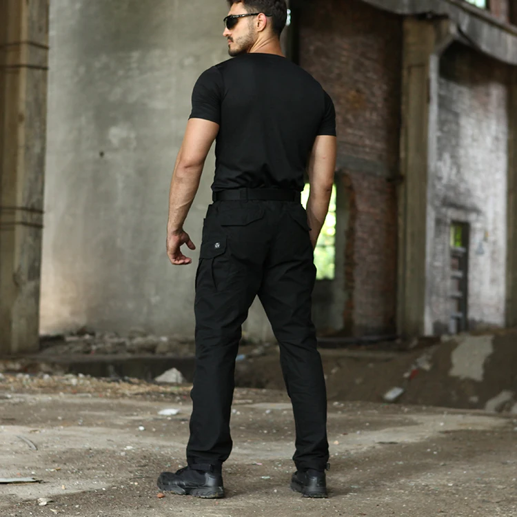 black uniform water proof ix9 tactical pants, softshell hiking tactical pants