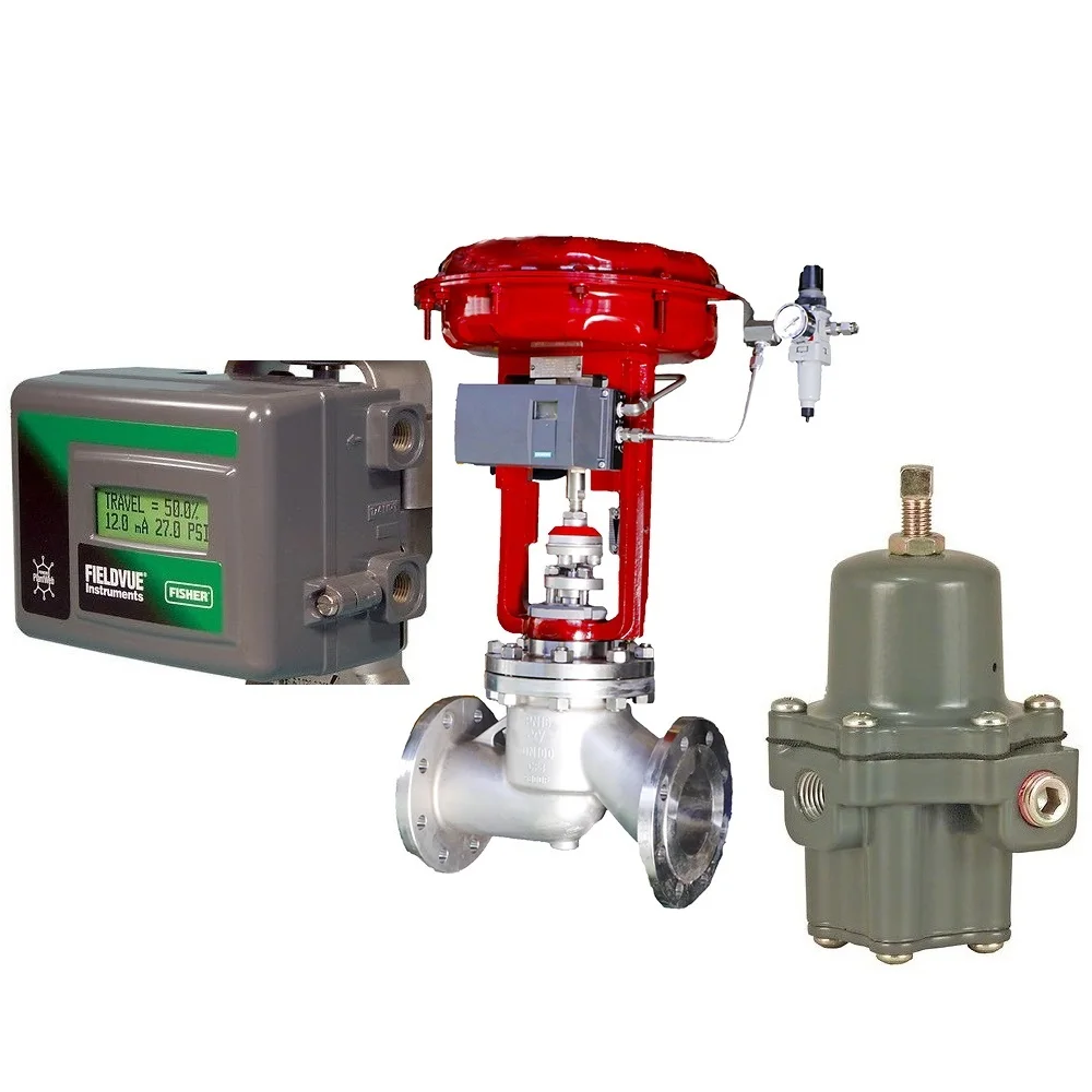Pneumatic Control Valve With Samson Positioner 3730-0 3730-1 3730-2 3730-3 Valve Positioner Supplier As Stock