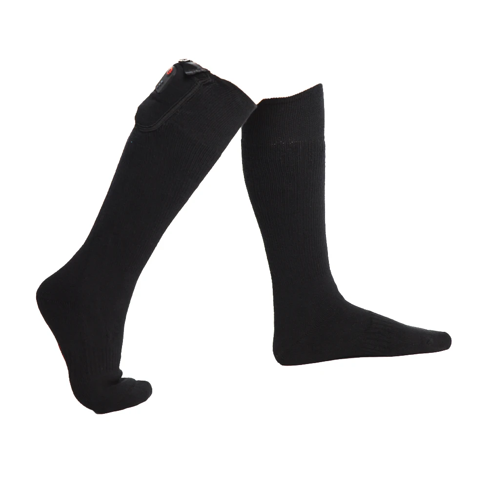 Smart rechargeable Battery Heating Socks for skiing