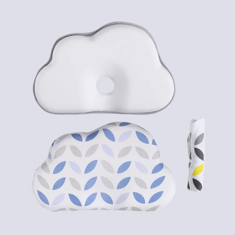 ChockChick Washable Cotton Memory Foam Cute Kids New Born Baby Pillow For newborn baby