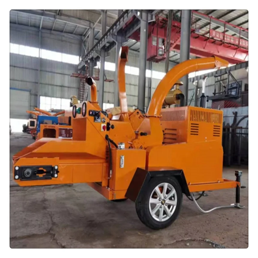 What else can a machine that crushes branches do?