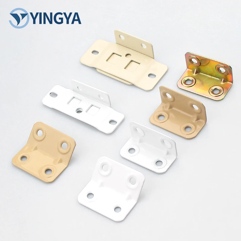 Factory Price 90 Degree Right Angle Anchor L-Shaped Corner Code Metal Bracket Furniture Cabinet Connectors Shelf Supports Fixed